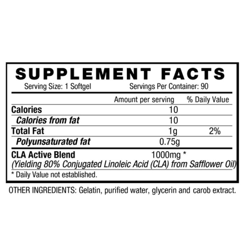 Жироспалювач Nutrex CLA 1000 90 Softgels