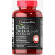 Омега 3-6-9 Puritan's Pride Triple Omega 3-6-9 120 Softgels