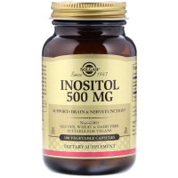 Инозитол Solgar Inositol 500 mg 100 Veg Caps
