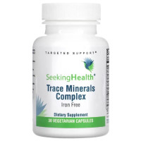 Мультимінеральний комплекс Seeking Health Trace Minerals Complex, Iron Free 30 Veg Caps