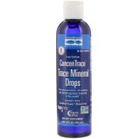 Мультиминеральный комплекс Trace Minerals ConcenTrace, Trace Mineral Drops, 8 fl oz 237 ml TMR-00005