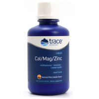 Мультимінеральний комплекс Trace Minerals Liquid Cal/Mag/Zinc16 oz 473 ml Pina Colada TMR-00043