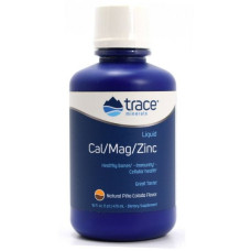 Мультимінеральний комплекс Trace Minerals Liquid Cal/Mag/Zinc16 oz 473 ml Pina Colada TMR-00043