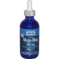 Мультиминеральный комплекс Trace Minerals Mega-Mag, Natural Ionic Magnesium with Trace Minerals, 400 mg, 4 fl oz 118 ml TMR-00025