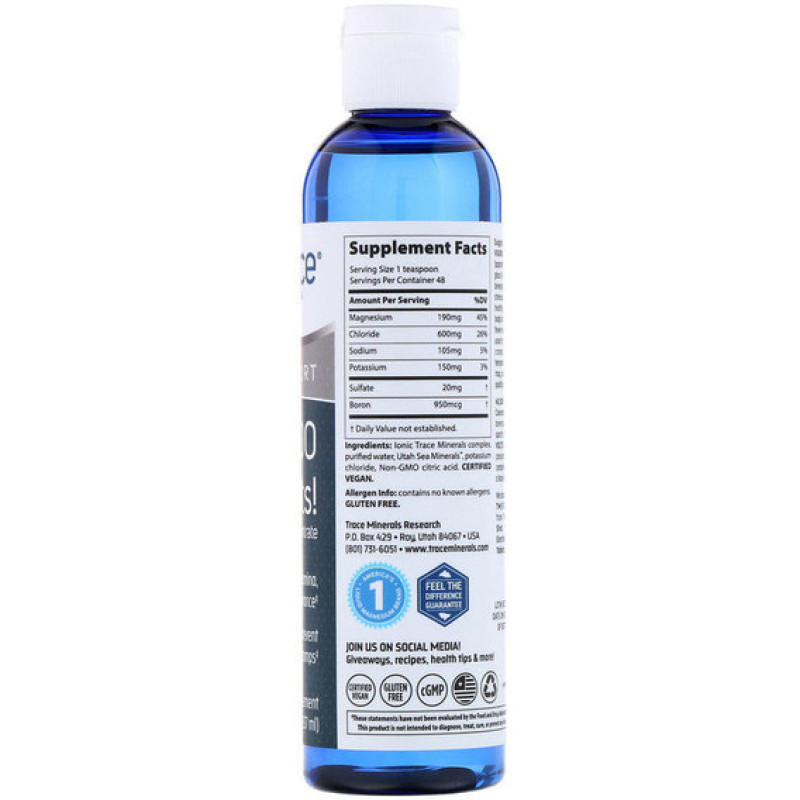 Мультимінеральний комплекс Trace Minerals TM Sport, 40,000 Volts!, Electrolyte Concentrate, 8 fl oz 237 ml TMR-00110