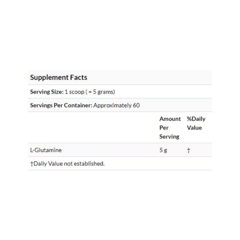 Глютамин Doctor's Best Pure L-Glutamine Powder, 10.6 oz 300 g /60 servings/ DRB-00491