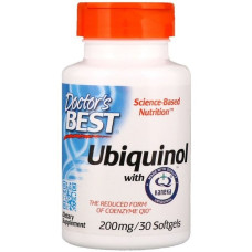 Коензим Doctor's Best Ubiquinol with Kaneka 200 mg 30 Softgels DRB-00274