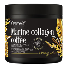 Хондропротектор (для спорту) OstroVit Marine Collagen Coffee 150 g /12 servings/ Creamy Wafers