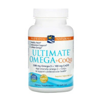 Омега 3 Nordic Naturals Ultimate Omega + CoQ10 1000 mg 60 Soft Gels