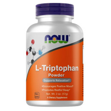 Триптофан NOW Foods L-Tryptophan рowder 57 g /57 servings/