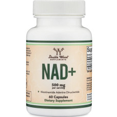 Ніацін Double Wood NAD+ (Nicotinamide Adenine Dinucleotide) 500 mg 60 Caps