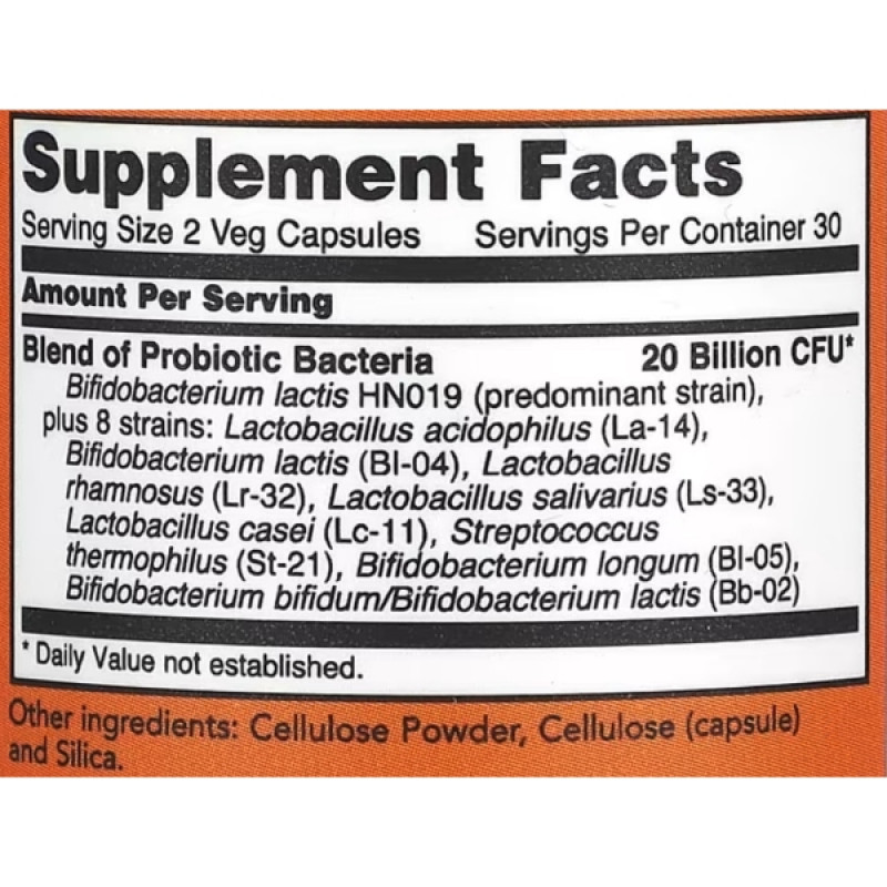 Пробиотик NOW Foods Clinical GI Probiotic 60 Veg Caps