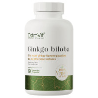 Гінкго Білоба для спорту OstroVit Vege Ginkgo Biloba 60 Caps