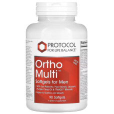 Вітамінно-мінеральний комплекс для чоловіків Protocol for Life Balance Ortho Multi For Men 90 Softgels