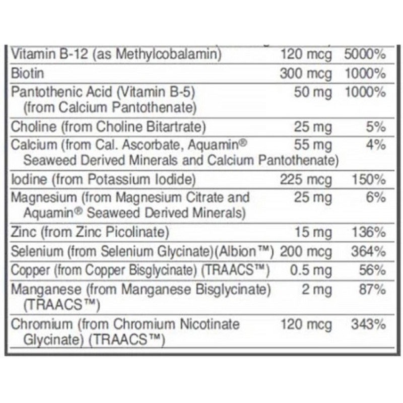 Вітамінно-мінеральний комплекс для чоловіків Protocol for Life Balance Ortho Multi For Men 90 Softgels