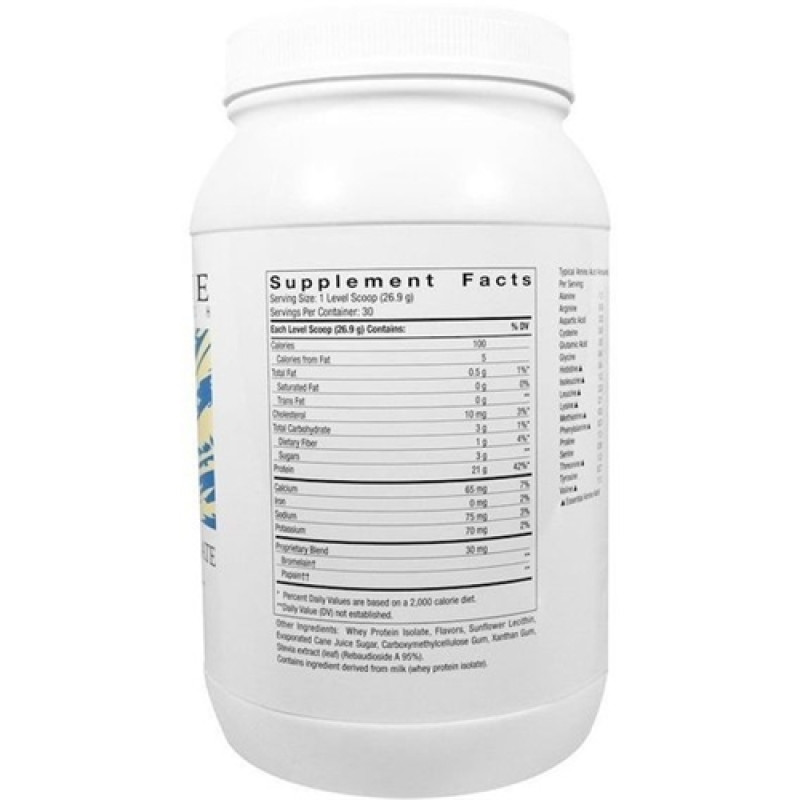 Протеїн Thorne Research Whey Protein Isolate 807 g /27 servings/ Vanilla