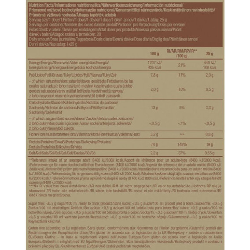 Протеин BioTechUSA Vegan Protein 25 g /1 servings/ Chocolate Cinnamon