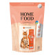  HOME FOOD Сухий корм для дорослих котів «Курочка та креветка» CAT ADULT Для активних 1,6 кг