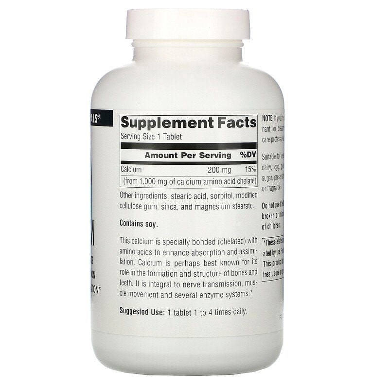 Мікроелемент Кальцій Source Naturals Calcium 250 Tabs
