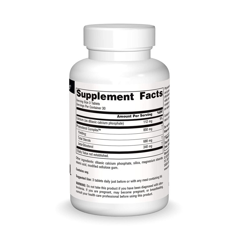 Бета-ситостерол Source Naturals Phytosterol Complex with Beta-Sitosterol 113 mg 90 Tabs