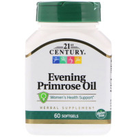 Олія вечірньої примули 21st Century Evening Primrose Oil 60 Softgels CEN-21828