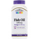 Омега 3 21st Century Fish Oil /Omega 3, 1200mg/360mg, Maximum Strength 90 Softgels