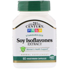 Соєвий екстракт 21st Century Health Care Soy Isoflavones Extract 60 Veg Caps CEN-22306