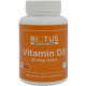 Вітамін D Biotus Vitamin D3, 1000 ME 180 Caps BIO-530067