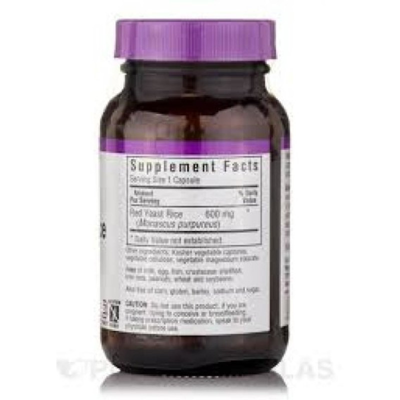 Комплекс для профілактики тиску та кровообігу Bluebonnet Nutrition Plant Sterols 500 mg 60 Caps
