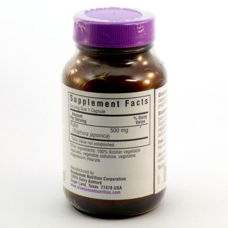 Рутин Bluebonnet Nutrition Rutin 500 mg 50 Caps