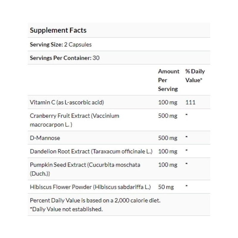 Урологічний препарат Bluebonnet Nutrition Targeted Choice, Urinary Tract Support 60 Veg Caps