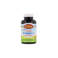 Витамин C Carlson Labs Kid's Chewable Vitamin C 250 mg 60 Veg Tabs Natural Tangerine Flavor