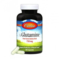 Глютамин Carlson Labs L-Glutamine 750 mg 90 Caps CAR-06821