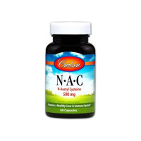 Ацетилцистеин Carlson Labs N-A-C 500 mg 60 Caps