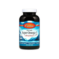Омега 3 Carlson Labs Super Omega-3 Gems 1200 mg 250 Soft Gels