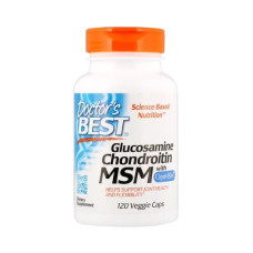 Препарат для суглобів та зв'зок Doctor's Best Glucosamine Chondroitin MSM with OptiMSM 120 Caps DRB-00080