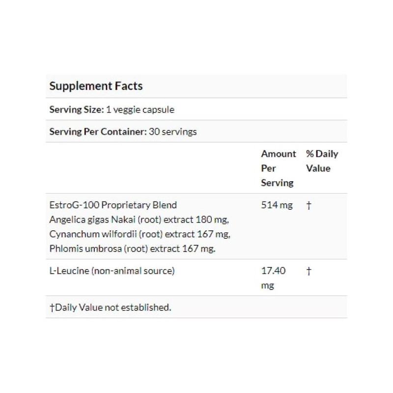 Комплекс при менопаузі Doctor's Best Menopause Spectrum with EstroG-100 30 Veg Caps DRB-00297