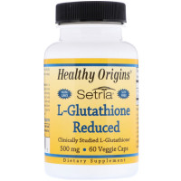 Глутатион Healthy Origins L-Glutathione Setria 500 mg 60 Veg Caps