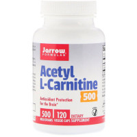 Комплекс Ацетил/Карнитин Jarrow Formulas Acetyl L-Carnitine 500 mg 120 Caps