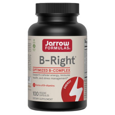 В комплекс Jarrow Formulas B-Right 100 Veg Caps