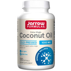 Олія кокосова Jarrow Formulas Coconut Oil Extra Virgin 1000 mg 120 Softgels