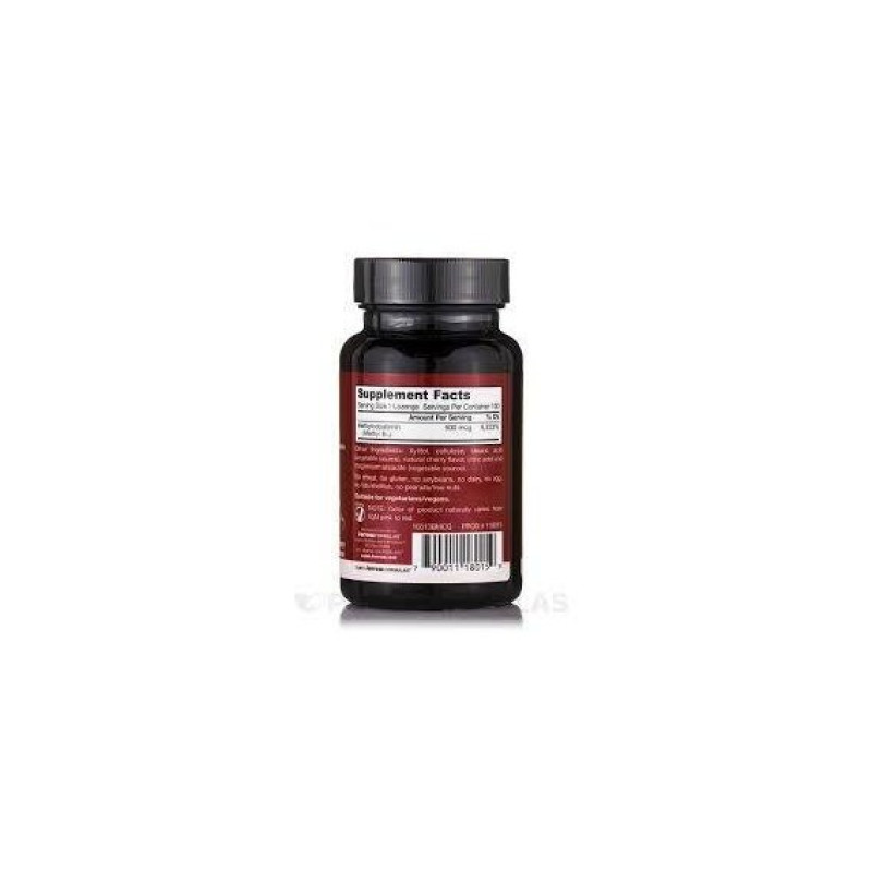 Вітамін Б12 Jarrow Formulas Methyl B-12 500 mcg 100 Lozenges Cherry Flavor