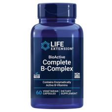 В комплекс Life Extension BioActive Complete B-Complex 60 Veg Caps