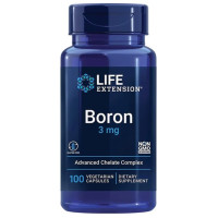 Мікроелемент Бор Life Extension Boron 3 mg 100 Caps LEX-16611