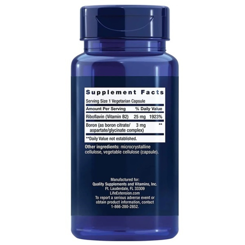 Микроэлемент Бор Life Extension Boron 3 mg 100 Caps LEX-16611