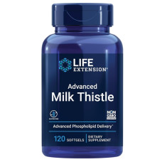 Расторопша Life Extension European Milk Thistle 120 Softgels