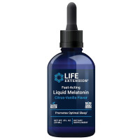 Мелатонін для сну Life Extension Fast-Acting Liquid Melatonin, 2 fl 59 ml LEX22342