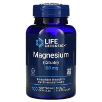 Микроэлемент Магний Life Extension Magnesium (Citrate) 100 mg 100 Veg Caps