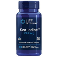 Микроэлемент Йод Life Extension Sea-Iodine 1000 mcg 60 Veg Caps