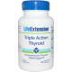Комплекс для профілактики щитовидної залози Life Extension Triple Action Thyroid 60 Veg Caps